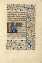 Saints Cosmas and Damian; Book of Hours, about 1440-1450. Creator: Workshop of the Bedford Master.