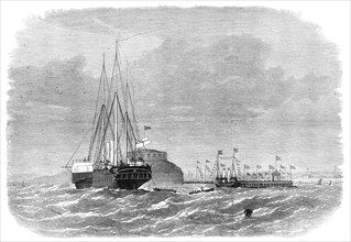 The Prince of Wales landing at Weymouth, 1872. Creator: Unknown.