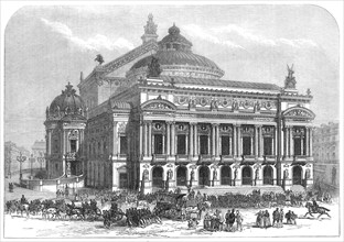 The Grand Opera House, Paris, 1871. Creator: Unknown.