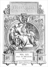 Front page of the "Illustrated London News", Vol. LXI, July to December 1872. Creator: Unknown.