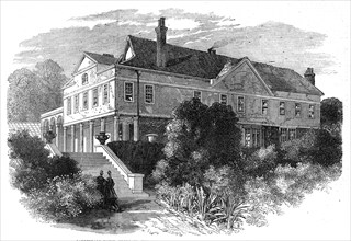 Lauderdale House, High Gate, the new convalescent home of St. Bartholomew's Hospital, 1872. Creator: Unknown.