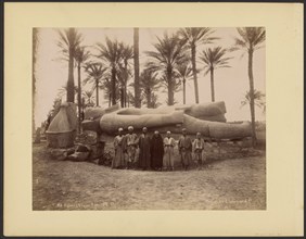 Mit Rahme (Statue Ramses), about 1870-1890. Creator: Gabriel Lekegian.