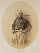 Portrait of Giuseppe Garibaldi, 1860. Creator: Gustave Le Gray.