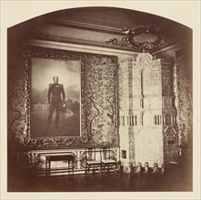 Palais de Tsarskoe-Selo, Salon de l'Appartement d'Alexandre 1er, 1859. Creator: Pierre-Ambrose Richebourg.