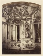 Palais de Tsarskoe-Selo, Tribune Imperiale de la Chapelle, 1859. Creator: Pierre-Ambrose Richebourg.