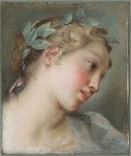 A Muse, mid-1720s. Creator: Rosalba Giovanna Carriera.