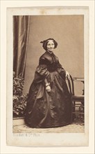 Portrait of an Elderly Woman, 1862-1864. Creator: Disdéri & Cie..