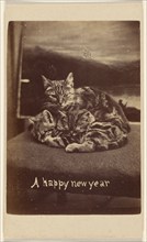 A happy new year, about 1865. Creator: Henry Pointer.