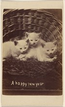 A happy new year, about 1865. Creator: Henry Pointer.