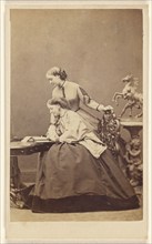 Hon. Mrs. Wellesley and Mrs. S. Leslie, about 1870. Creator: Hills and Saunders.