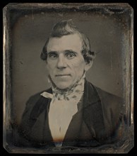 Portrait of a Man with Pompadour Hair Style, 1850-1854. Creator: Unknown.