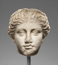 Head of a Goddess, 1st century BC-1st century AD. Creator: Unknown.