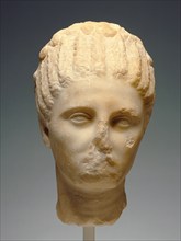 Head of a Woman, about 320 BC. Creator: Unknown.