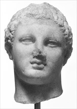 Head of a Statuette of Demetrios Poliorketes, 3rd century BC. Creator: Unknown.