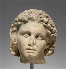 Portrait of Alexander the Great, about 320 BC. Creator: Unknown.