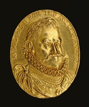 Medal of Emperor Rudolf II (1552-1612), about 1600. Creator: Unknown.