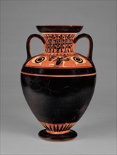 Black-Figure Neck Amphora, about 530-520 BC. Creator: Unknown.