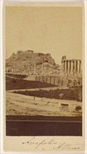 Necropolis, Athens, late 1850s-1860s. Creator: Konstantinos Dimitriou.