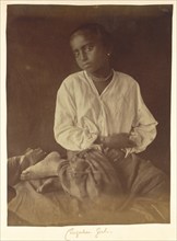 Girl, Ceylon, 1875-1879. Creator: Julia Margaret Cameron.