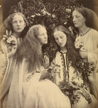 The Rosebud Garden of Girls, 1868. Creator: Julia Margaret Cameron.