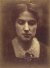 Marie Spartali, 1870. Creator: Julia Margaret Cameron.