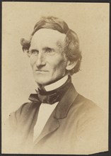 Portrait of Jefferson Davis, about 1860-1880. Creator: Unknown.