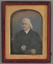 Portrait of an Elderly Man with Long White Hair, about 1855-1859. Creator: Unknown.