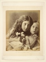 The Red and White Roses, 1865. Creator: Julia Margaret Cameron.