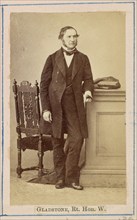 William Ewart Gladstone, 1863. Creator: Caldesi, Blanford & Co..