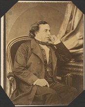 Portrait of Victor-Auguste-Francois Morel-Lavallee, 1858-1865. Creator: Pierre Petit.