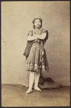 Harriet Pelham as Jupiter in 'Ixion', 1863. Creator: Southwell Brothers.