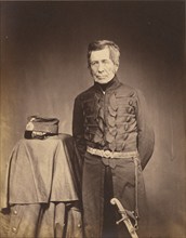 Lt. General Sir J. Burgoyne, G.C.B., 1855. Creator: Roger Fenton.