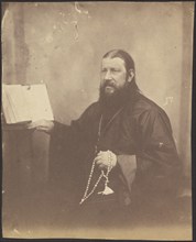 A Russian Orthodox Priest, about 1852. Creator: Unknown.