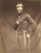 Colonel Harding, Commandant at Balaklava, 1855. Creator: Roger Fenton.