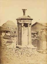 Choragic Monument of Lysicrates, about 1860. Creator: Konstantinos Dimitriou.