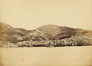 Syra, Greece, about 1865. Creator: Konstantinos Dimitriou.