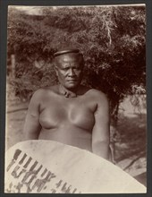 Zulu Chief, brother of Cetewayo, about 1860-1880. Creator: Unknown.