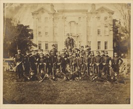 Class portrait, Addiscombe Military Seminary, 1857. Creator: Unknown.