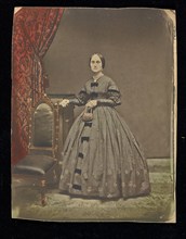 Portrait of a woman, 1850s. Creator: Unknown.