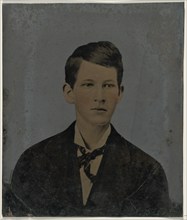 Portrait of young man, 1860s-1880s. Creator: Unknown.