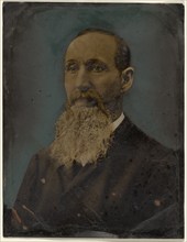 Portrait of bearded man, 1860s-1880s. Creator: Unknown.