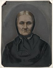 Portrait of old woman, 1860s-1880s. Creator: Unknown.