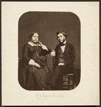 Dr. Joseph and Lydia Parrish, 1860s. Creator: Frederick Gutekunst.