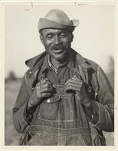 Father of Twenty-three Children, Gee's Bend, Alabama, 1937. Creator: Arthur Rothstein.