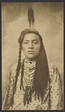 Young Crow Groom, Ft. Keogh, negative 1878-1881. Creator: Laton Alton Huffman.