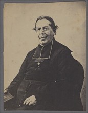 Abbé de Noailles, negative 1856; print 1857-1860. Creator: Adrien Alban Tournachon.