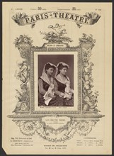 Paris Theatre: Les Soeurs Badia, 1875. Creator: Alphonse J. Liébert.