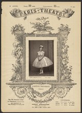 Paris Theatre: Leontine Beaugrand, 1875. Creator: Alphonse J. Liébert.