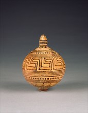 Pomegranate vase, 725-700 BC. Creator: Unknown.