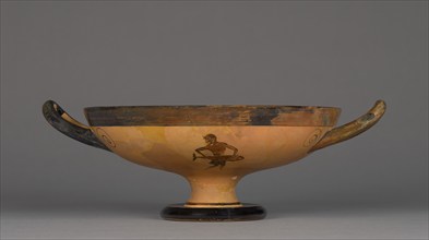 Attic Black-Figure Kylix, about 525-500 BC. Creator: Theseus Painter.